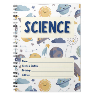 Caderno Espiral Ciência