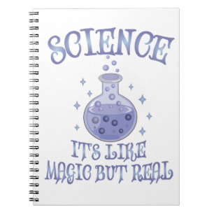 Caderno Espiral Ciência - É como Magia, mas Real