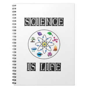 Caderno Espiral Ciência é vida