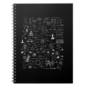 Caderno Espiral Ciência Matemática Física Química Biologia Ast