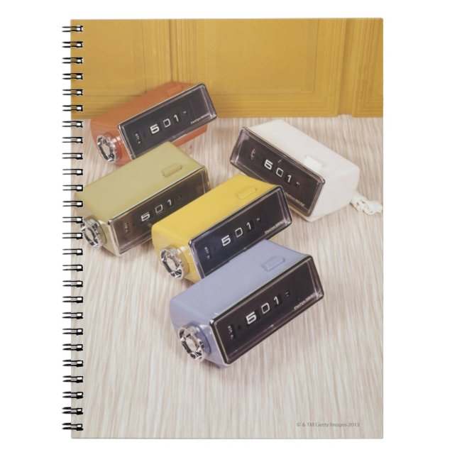 Caderno Espiral Cinco pulsos de disparo (Frente)