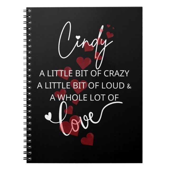 Caderno Espiral Cindy Lotta Love (Frente)