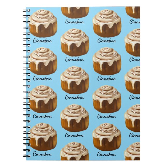 Caderno Espiral Cinnabon (Frente)