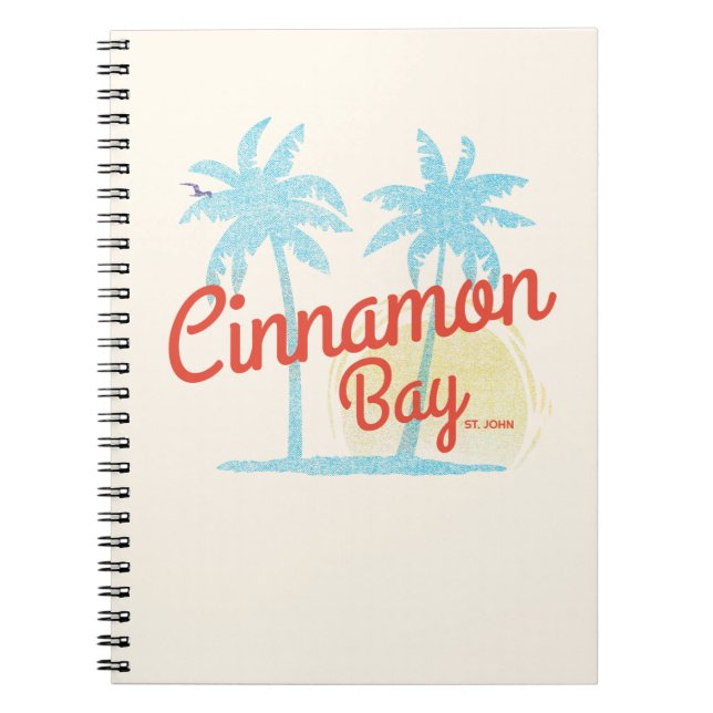 Caderno Espiral Cinnamon Bay USVI (Frente)
