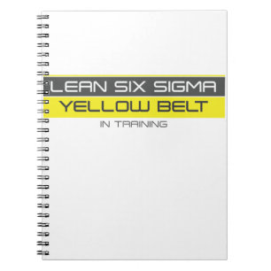 Caderno Espiral Cinturão Amarelo No Treinamento