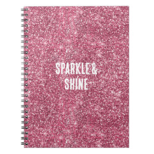 Caderno Espiral Cinza de Falhas Rosa