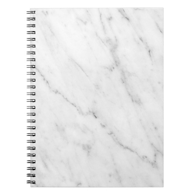 Caderno Espiral Cinza e pintura acrílica branca A arte Abstrato (Frente)