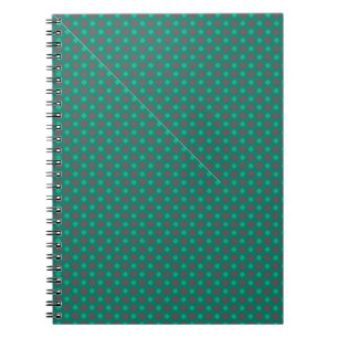 Caderno Espiral Cinzas verdes, xadrez