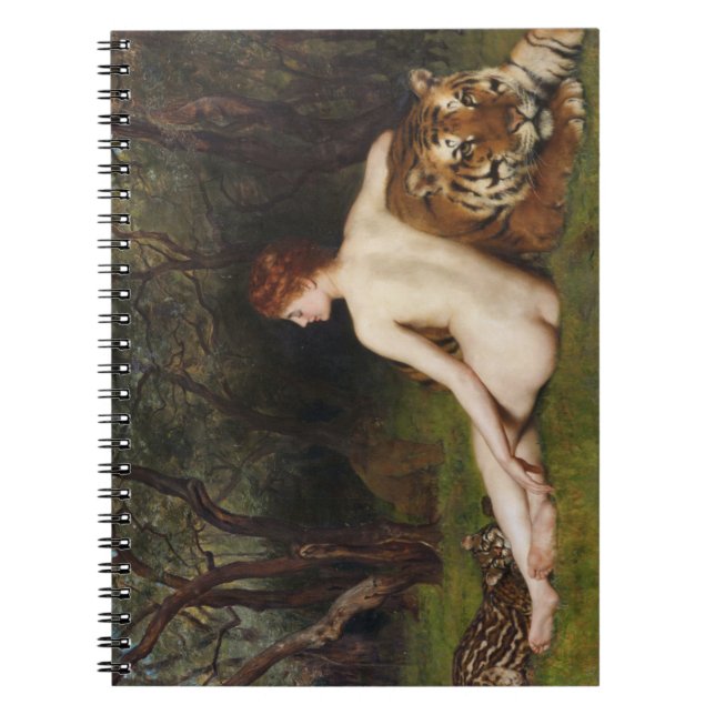 Caderno Espiral Circe (Magical Goddess and Cats) (by John Collier) (Frente)