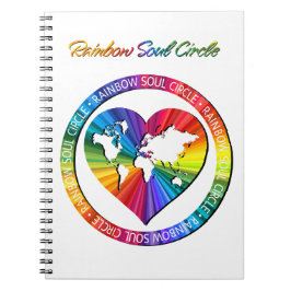 Caderno Espiral Círculo da Alma Arco-íris