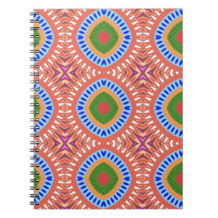 Caderno Espiral Círculos Tribais