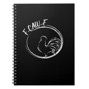 Caderno Espiral Citação de Jogo de Palavras Engraçado ao Estilo Re