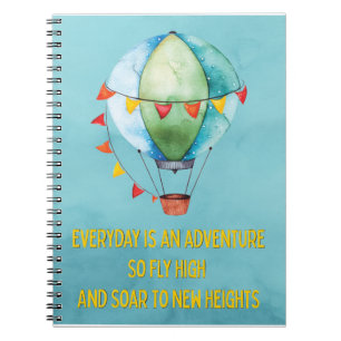 Caderno Espiral Citação Inspirativa