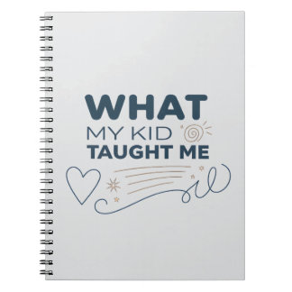 Caderno Espiral Citação Significativa que Meu Filho Me Ensinou