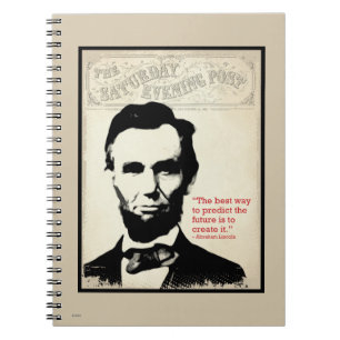 Caderno Espiral Citações de Abe Lincoln