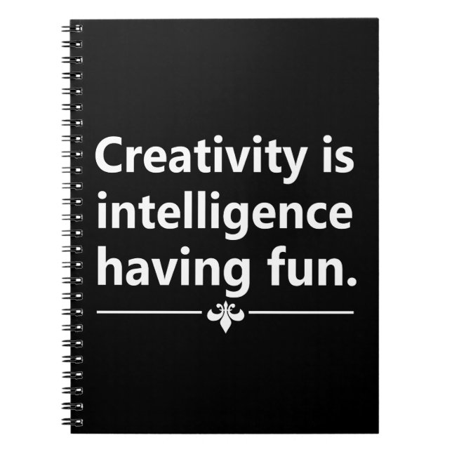 Caderno Espiral citações motivacionais engraçadas sobre a vida (Frente)