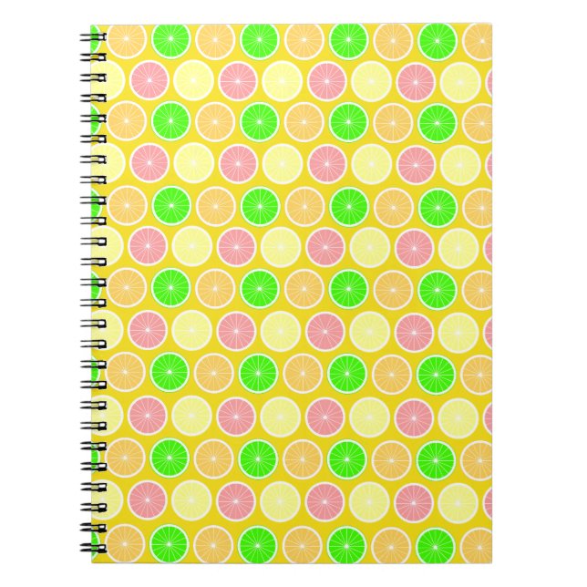 Caderno Espiral Citrino (Frente)
