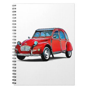 Caderno Espiral Citroen 2CV