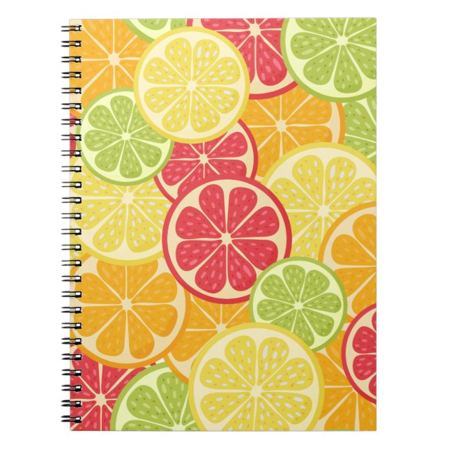 Caderno Espiral Citros de Cartoon (Frente)