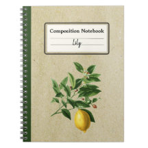 Citrus Limonium Illustration Personalised Comp