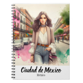 Caderno Espiral Ciudad de México