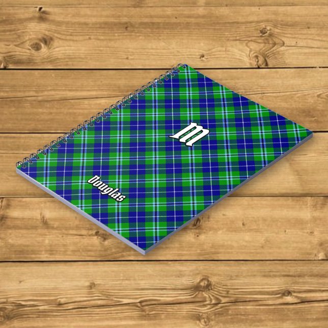 Caderno Espiral Clan Douglas Tartan (Criador carregado)