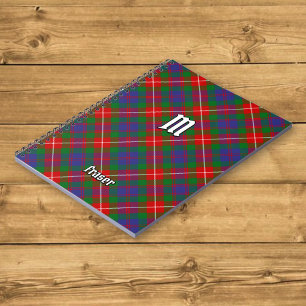 Caderno Espiral Clan Fraser do Notebook Lovat Tartan