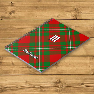 Caderno Espiral Clan Gregor Tartan Notebook