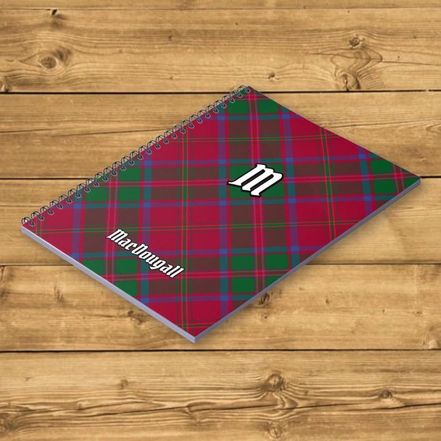 Caderno Espiral Clan MacDougall Tartan (Criador carregado)