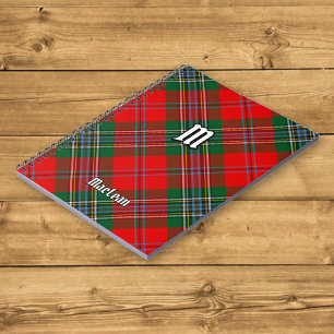 Caderno Espiral Clan MacLean Tartan