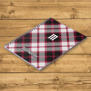 Caderno Espiral Clan MacPherson caçando o notebook Tartan