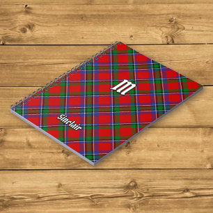Caderno Espiral Clan Sinclair Tartan