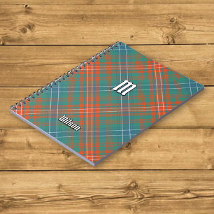 Caderno Espiral Clan Wilson Antigo Tartan