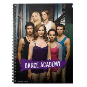 Caderno Espiral Classe da academia da dança