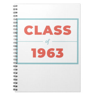 Caderno Espiral Classe de 1963