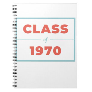 Caderno Espiral Classe de 1970