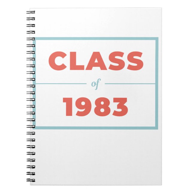 Caderno Espiral Classe de 1983 (Frente)
