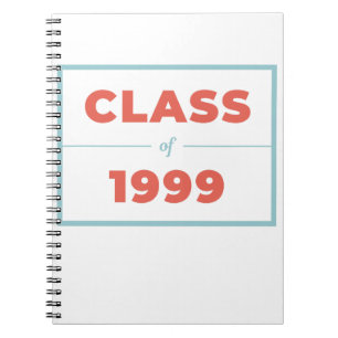 Caderno Espiral Classe de 1999