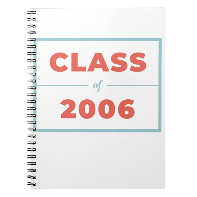Caderno Espiral Classe de 2006 (Frente)