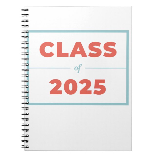 Caderno Espiral Classe de 2025 (Frente)