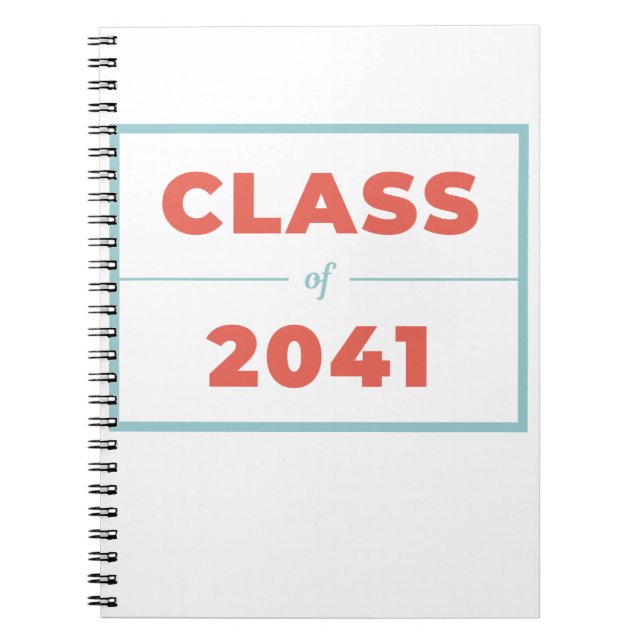 Caderno Espiral Classe de 2041 (Frente)