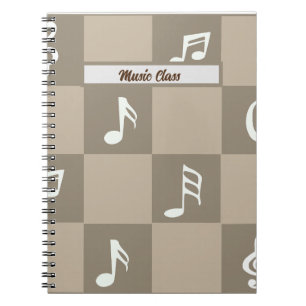 Caderno Espiral Classe de música: