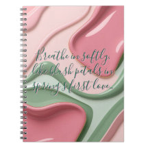 Classic notebook in stylish graphic