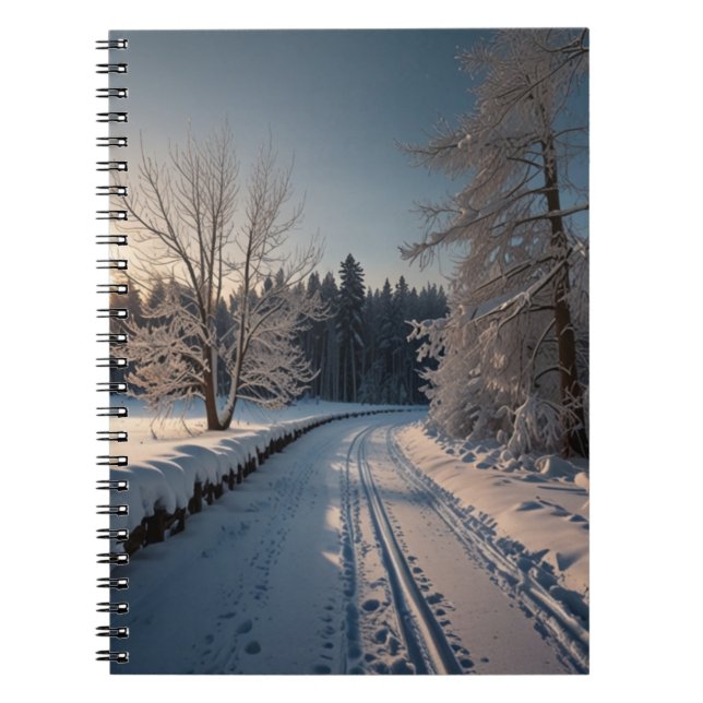 Caderno Espiral Clássico Elegante (Frente)