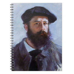 Caderno Espiral Claude Monet, Autorretrato com Boina,