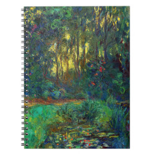 Caderno Espiral Claude Monet - Canto de um Pond com Lírios