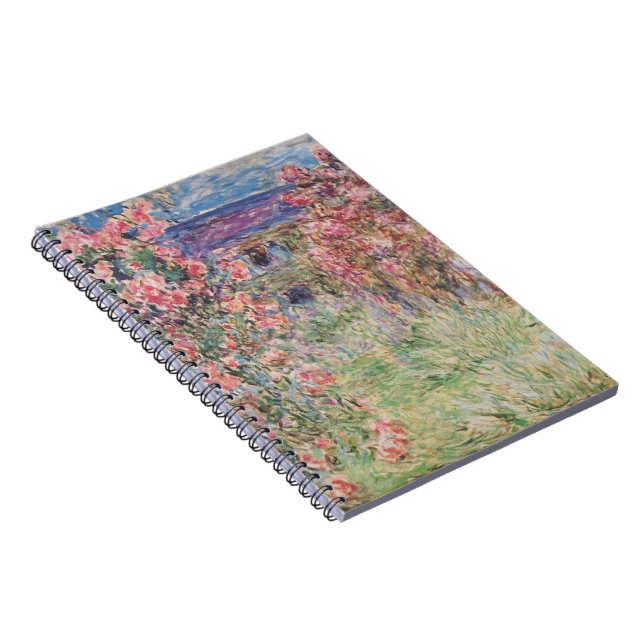 Caderno Espiral Claude Monet - Casa Entre os Rosas - 1919 (Lado Direito)