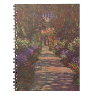 Caderno Espiral Claude Monet - Gartenweg - 1902