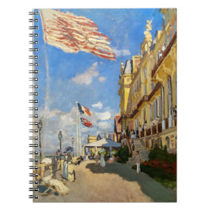 Caderno Espiral Claude Monet - Hotel des Roches Noires, Trouville