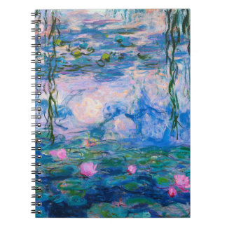 Caderno Espiral Claude Monet - Lírios Água 1919